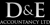 D & E Accountancy Ltd Logotype