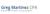 Greg Martinez, CPA Logotype