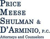 Price Meese Shulman & D'Arminio, P.C. Logotype