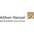 Althen Hensel GmbH - RECRUITMENT SOLUTIONS Logotype