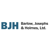 Barlow, Josephs & Holmes, Ltd. Logotype