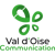 Val d'oise communication Logotype