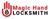 Magic Hand Locksmith Logotype