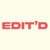 Edit'd Creatives Logotype