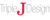 Triple J Design Logotype