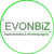 Evonbiz di Tiziano Ostigoni Logotype