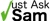 Just Ask Sam Logotype