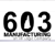 603 Manufacturing Logotype