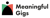 Meaningful Gigs Logotype