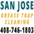 San Jose Grease Trap Cleaning Logotype