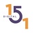 151 Digital Logotype