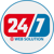 24By7 Web Solution Logotype
