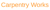 Carpentry Works Logotype
