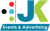 JK Events and Advertising Logotype