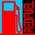 Red Fuel  Marketing Logotype