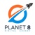 Planet 8 Digital Logotype
