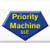 Priority Machine, LLC. Logotype