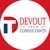 DEVOUT TECH CONSULTANTS. Logotype