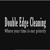 Double Edged Cleaning Logotype