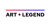 Art + Legend Logotype