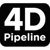 4D Pipeline Logotype