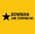 Bowman Line Striping INC Logotype
