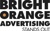 Bright Orange Advertising Logotype