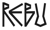 Rebu Branding + Design Logotype
