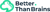 Better Than Brains Logotype