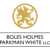 Boles Holmes Parkman White LLC Logotype