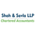 Shah & Savla CHARTERED ACCOUNTANTS Logotype