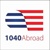 1040 abroad Logotype
