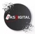As Digital Agencia de Marketing Digital CDMX Logotype