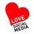 Love Social Media Logotype