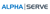 Alpha Serve Logotype