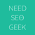 Need SEO Geek Logotype