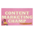 Content Marketing Champ Logotype