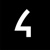 4uatre Logotype