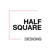 Halfsquare Designs- Out of Business Logotype