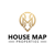 House Map Properties Logotype