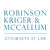 Robinson, Kriger & McCallum Logotype