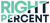 Right Percent Logotype