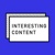 Interesting Content Logotype