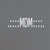 MDM Contadores Publicos Logotype