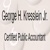 George H Kresslein Jr Logotype