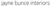 Jayne Bunce Interiors Logotype