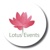 Lotus Events Logotype