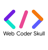 Web Coder Skull Logotype
