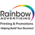 Rainbow Advertising Printing & Promotions Logotype
