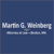 Martin G. Weinberg, P.C. Logotype